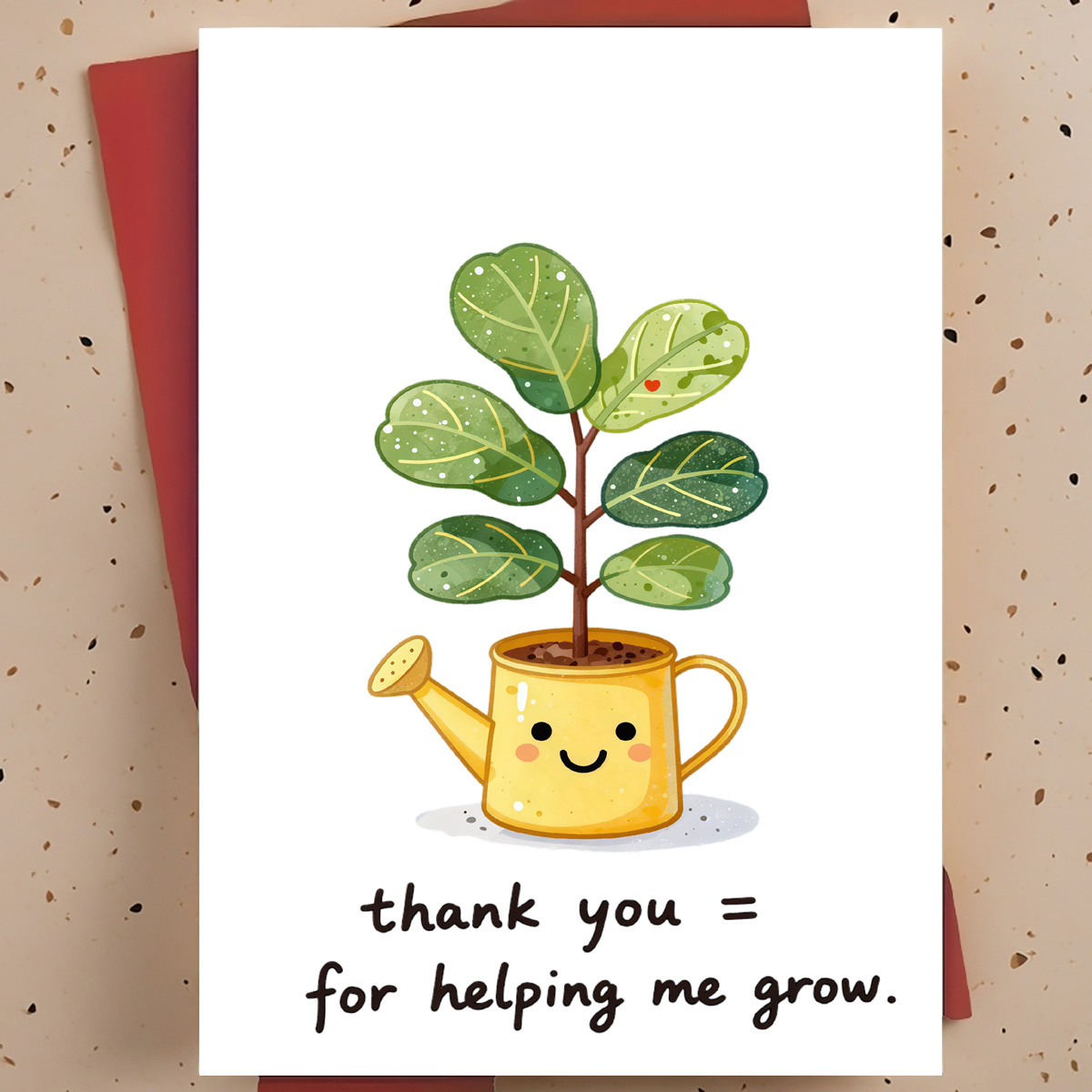 The Plant Parent - 1 Kartu Ucapan Terima Kasih yang