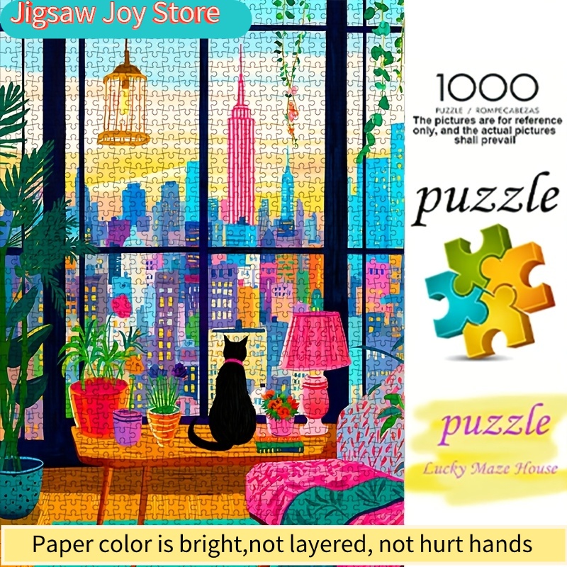 Puzzle Kertas DIY, Pemandangan - The Plant Parent ulasan dan harga