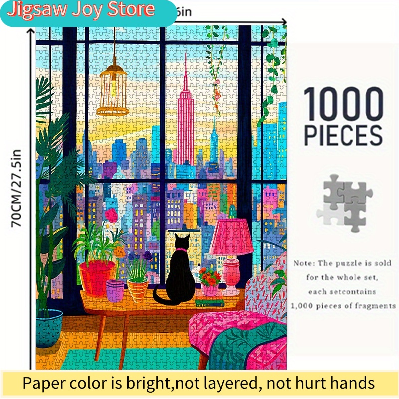Puzzle Kertas DIY, Pemandangan - The Plant Parent ulasan dan harga