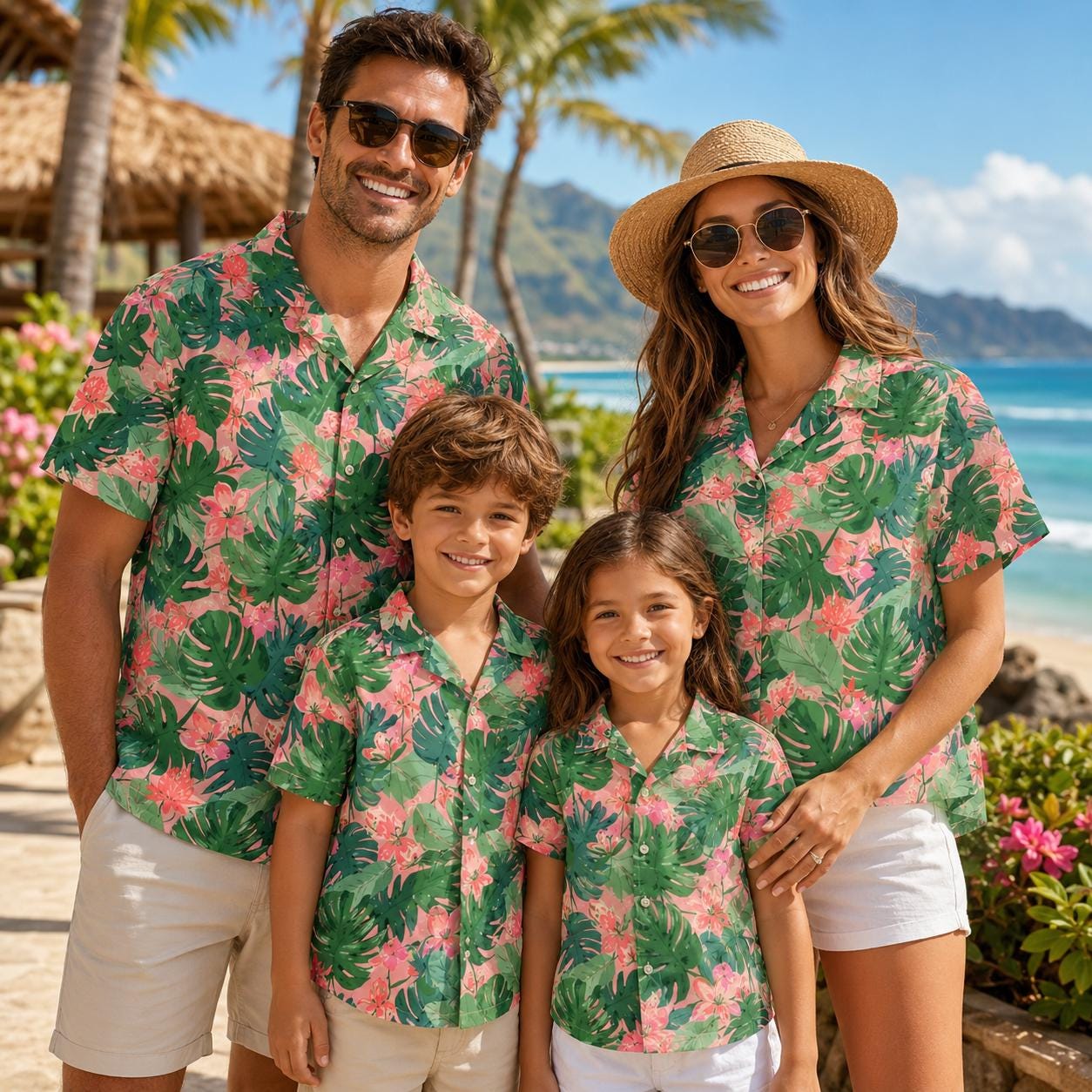Kemeja Anak Hawaii Motif Bunga - The Plant Parent ulasan dan harga