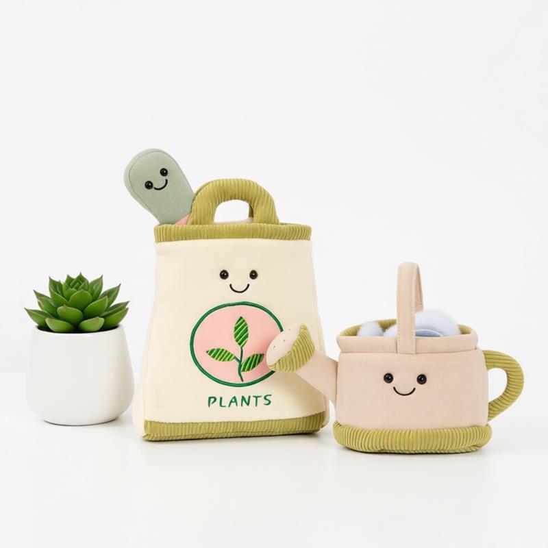 Boneka Plush Taman Berbentuk T - The Plant Parent ulasan dan harga